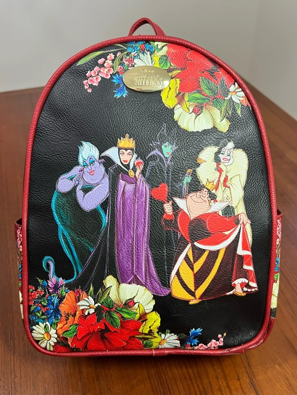 Disney Villains Mini Backpack | Floral Print |